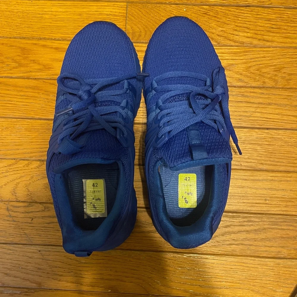 bboos Womens Slip On Sneakers Lightweight Casual Sneakers for Gym Travel Work - Picture 5 of 11